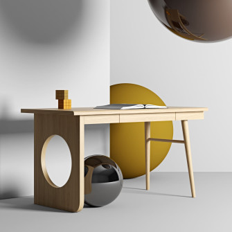 Bau Rašomasis stalas (ąžuolas)